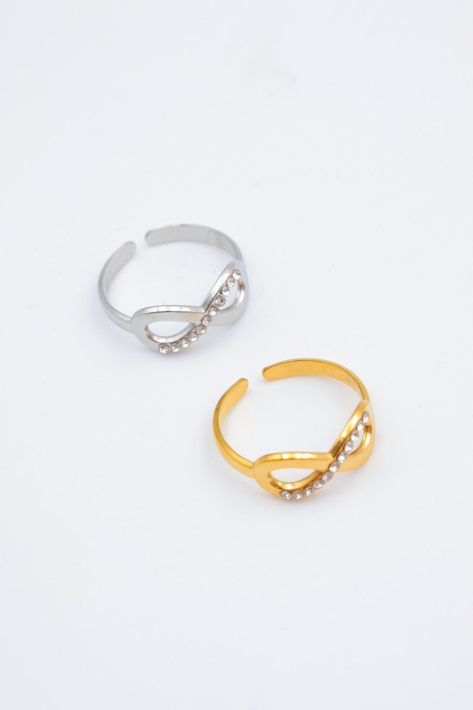 Wholesaler Beli & Jolie - Adjustable stainless steel ring