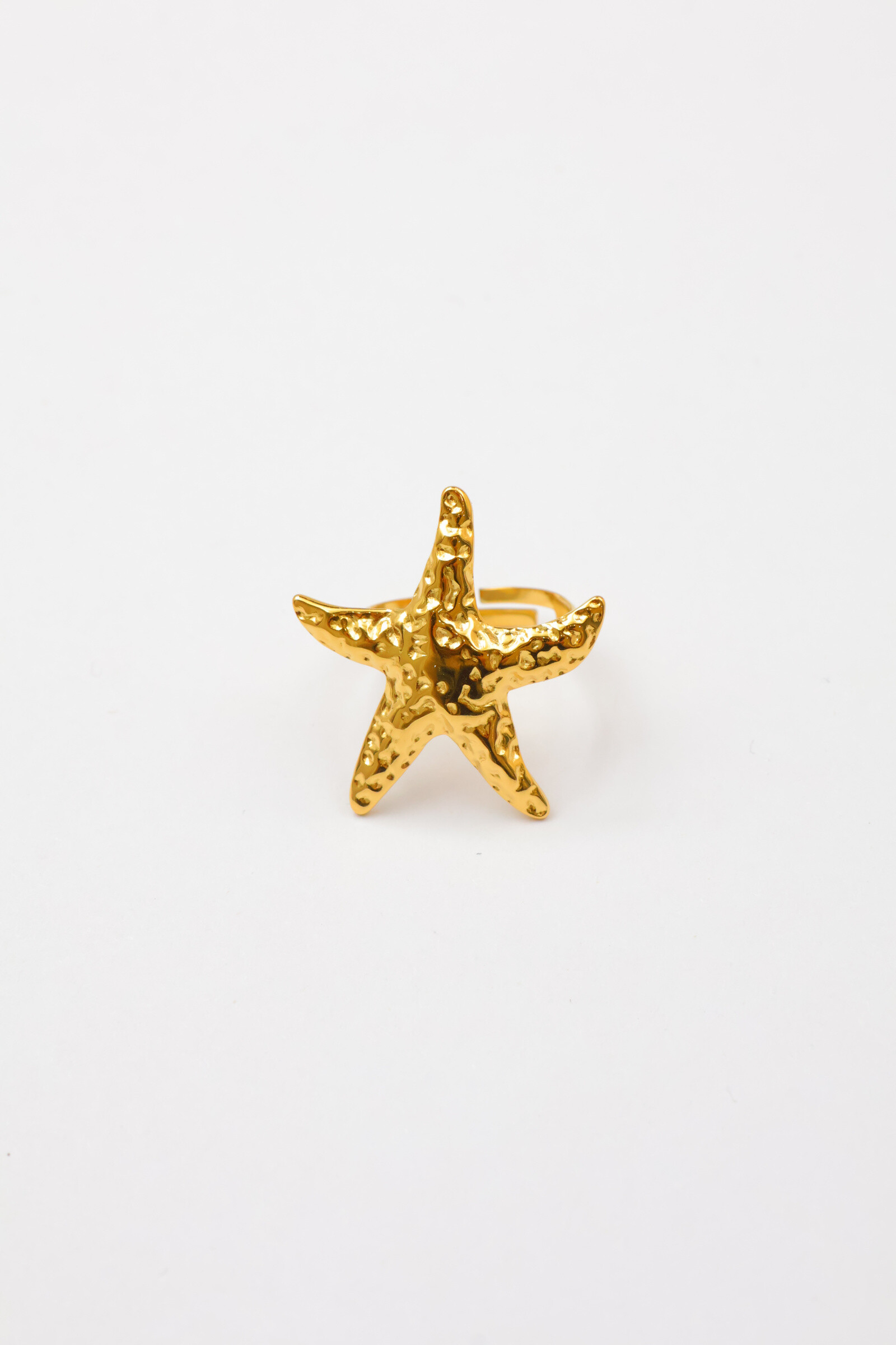 Mayorista Beli & Jolie - Anillo de acero inoxidable ajustable