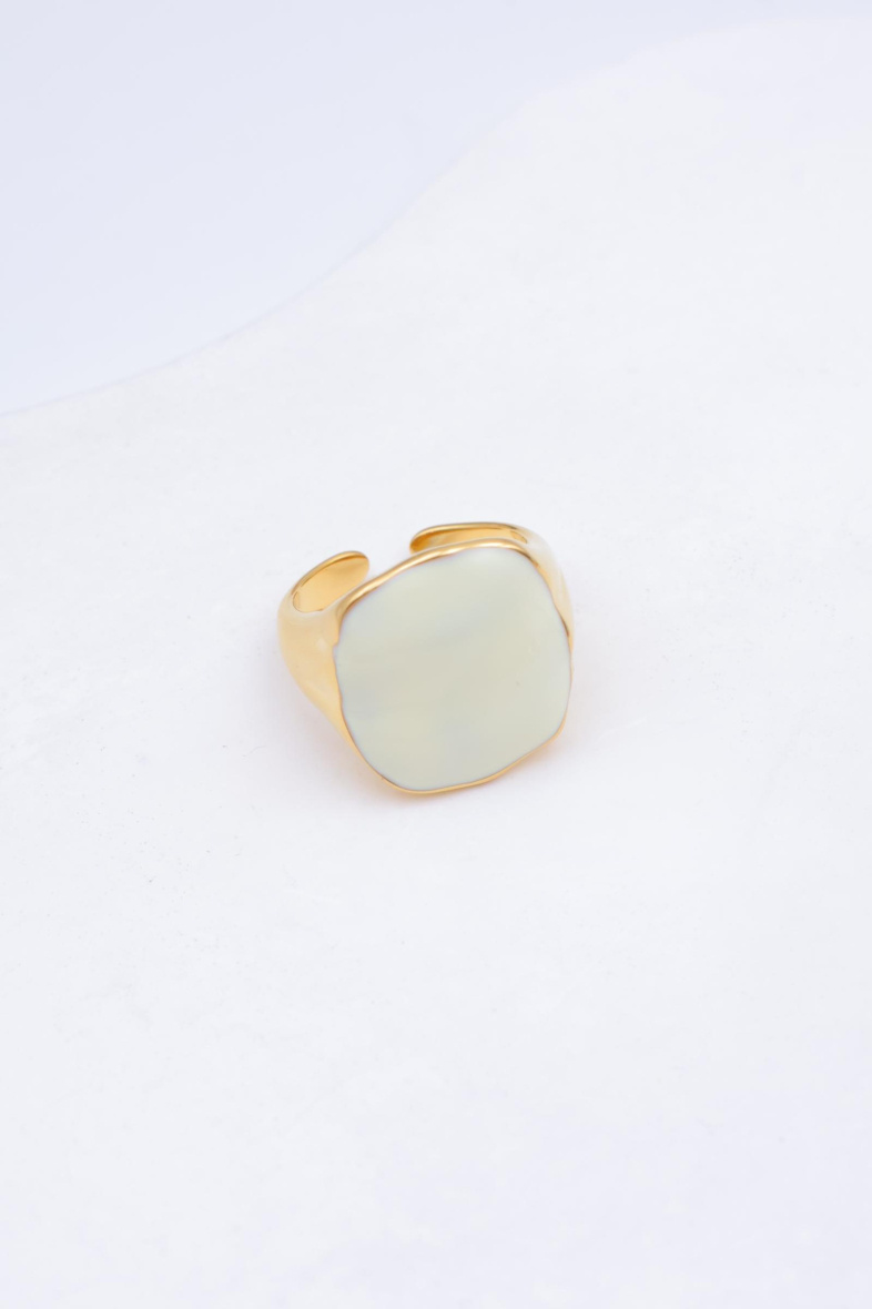 Grossista Beli & Jolie - Anello regolabile in acciaio inossidabile