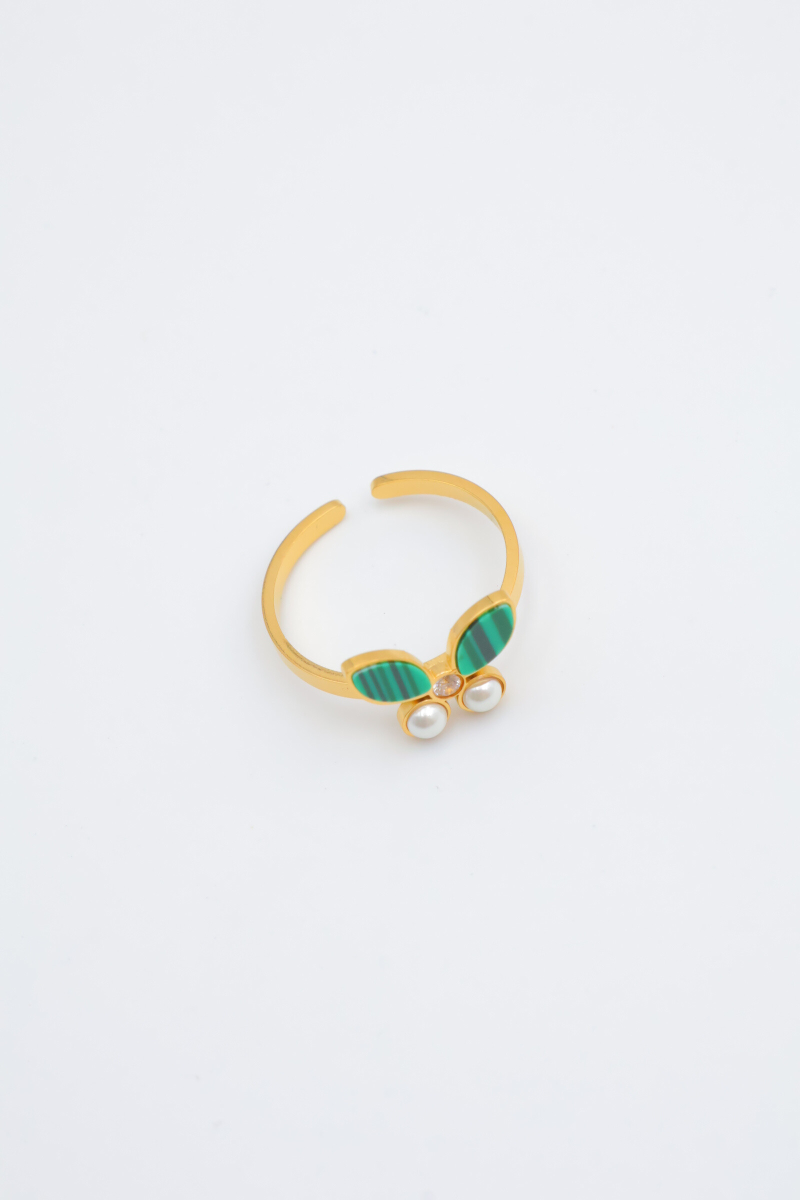 Wholesaler Beli & Jolie - Adjustable stainless steel ring