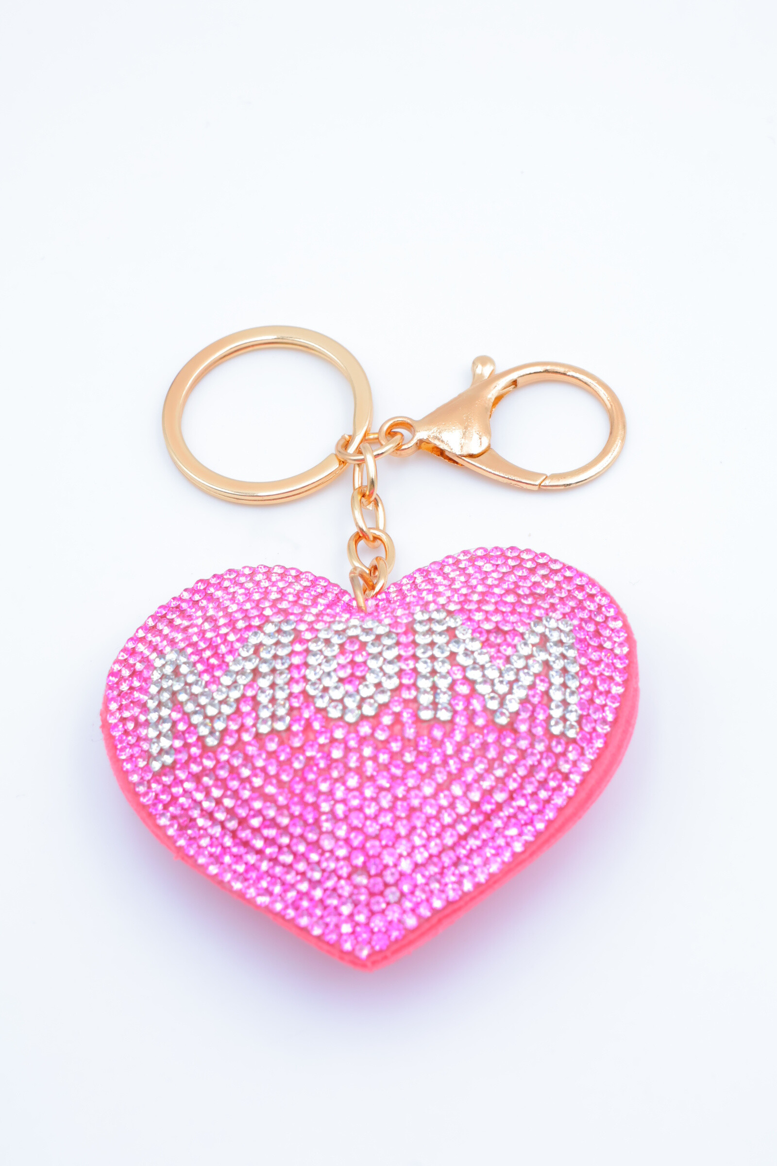 Wholesaler Beli & Jolie - “Mom” heart key ring