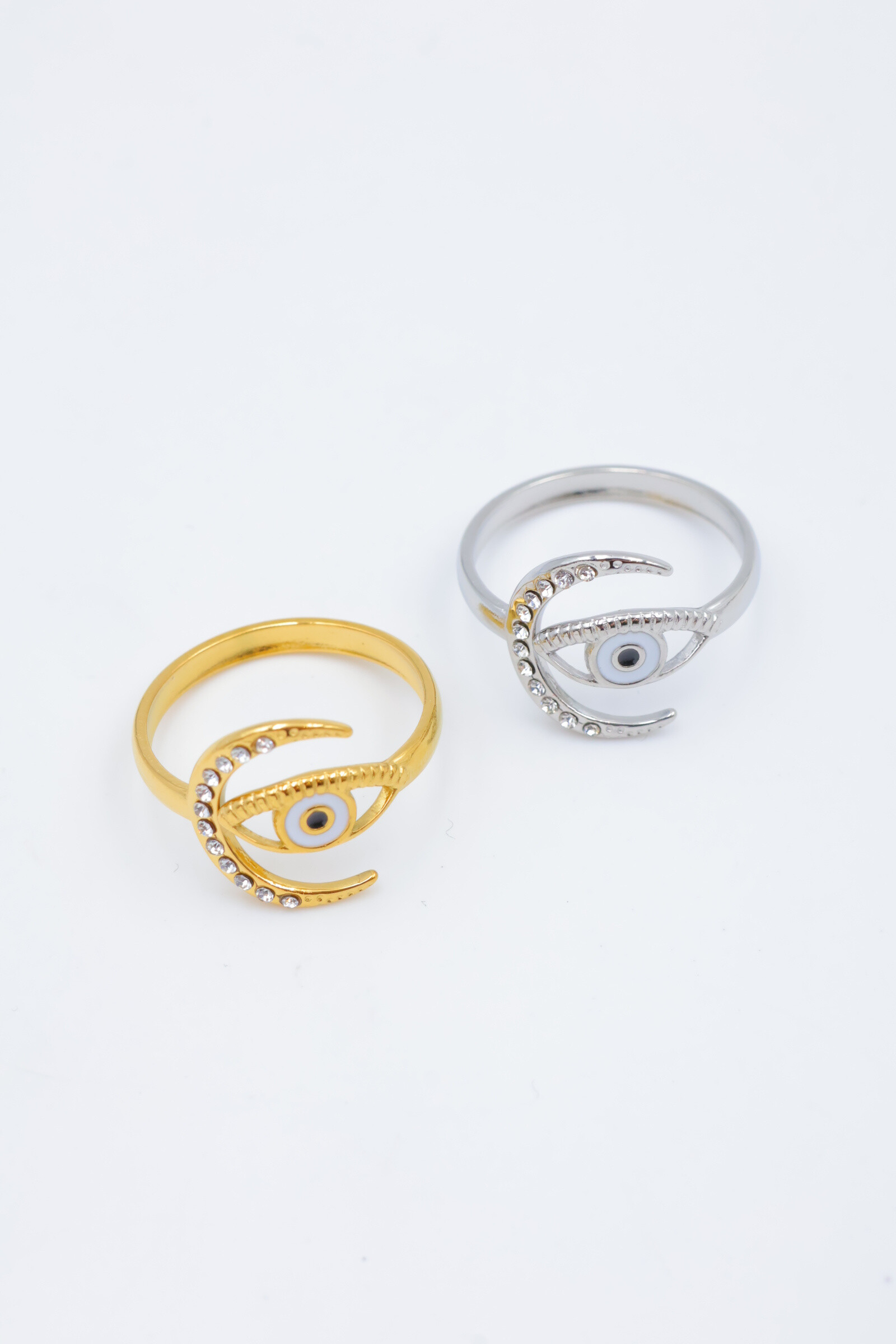 Mayorista Beli & Jolie - Anillo de acero inoxidable ajustable