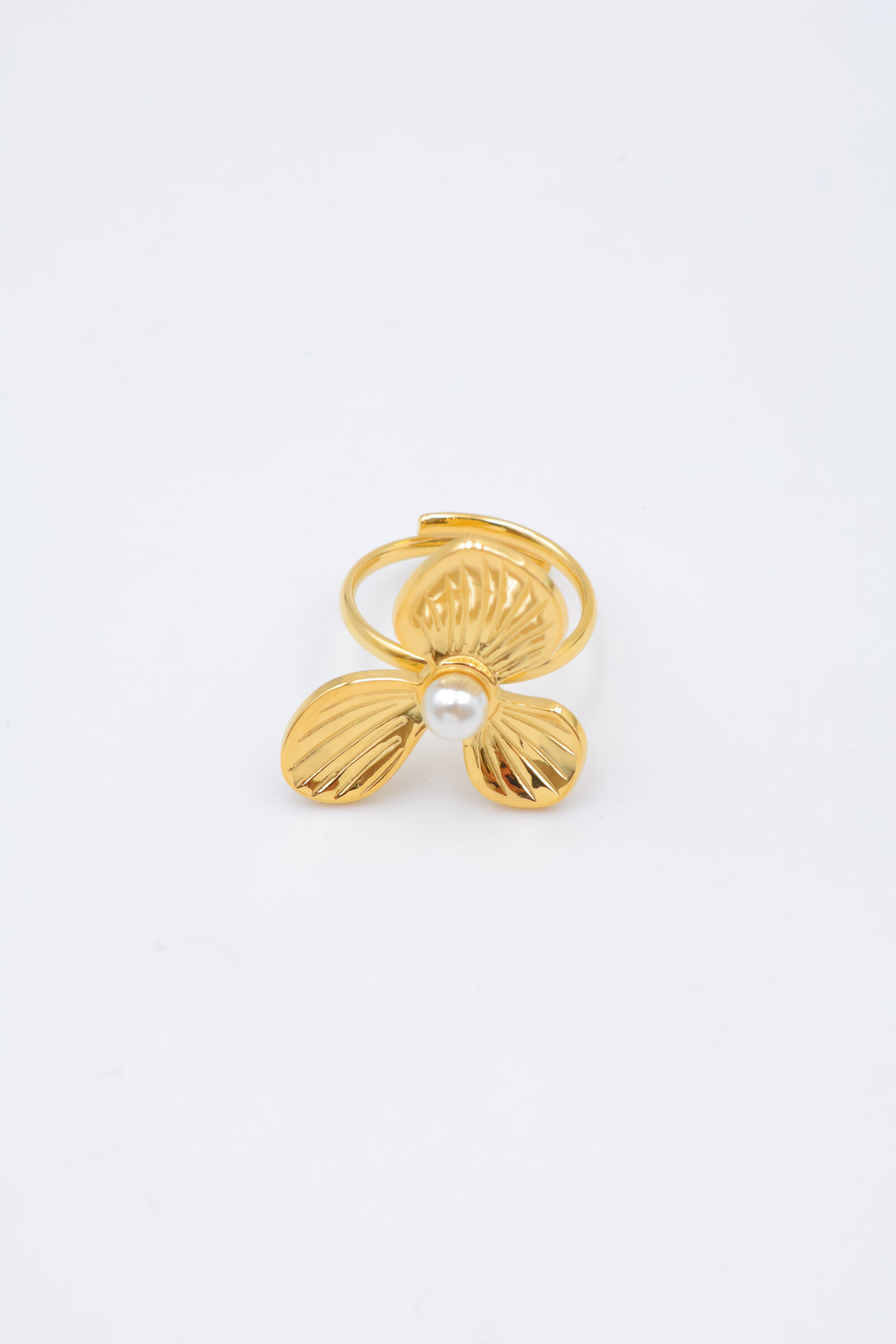 Mayorista Beli & Jolie - Anillo de acero inoxidable ajustable