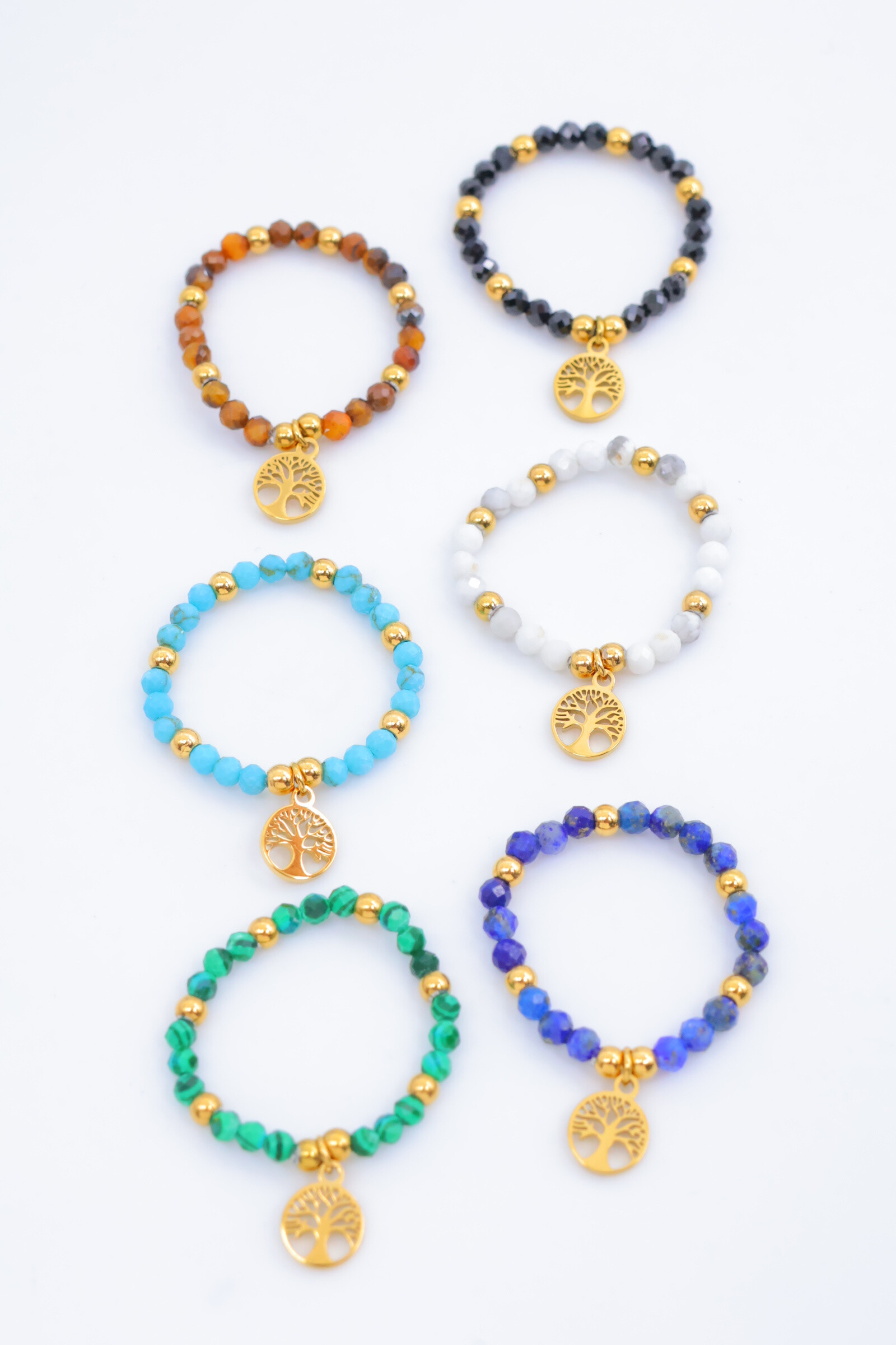 Mayorista Beli & Jolie - Anillo de acero inoxidable ajustable