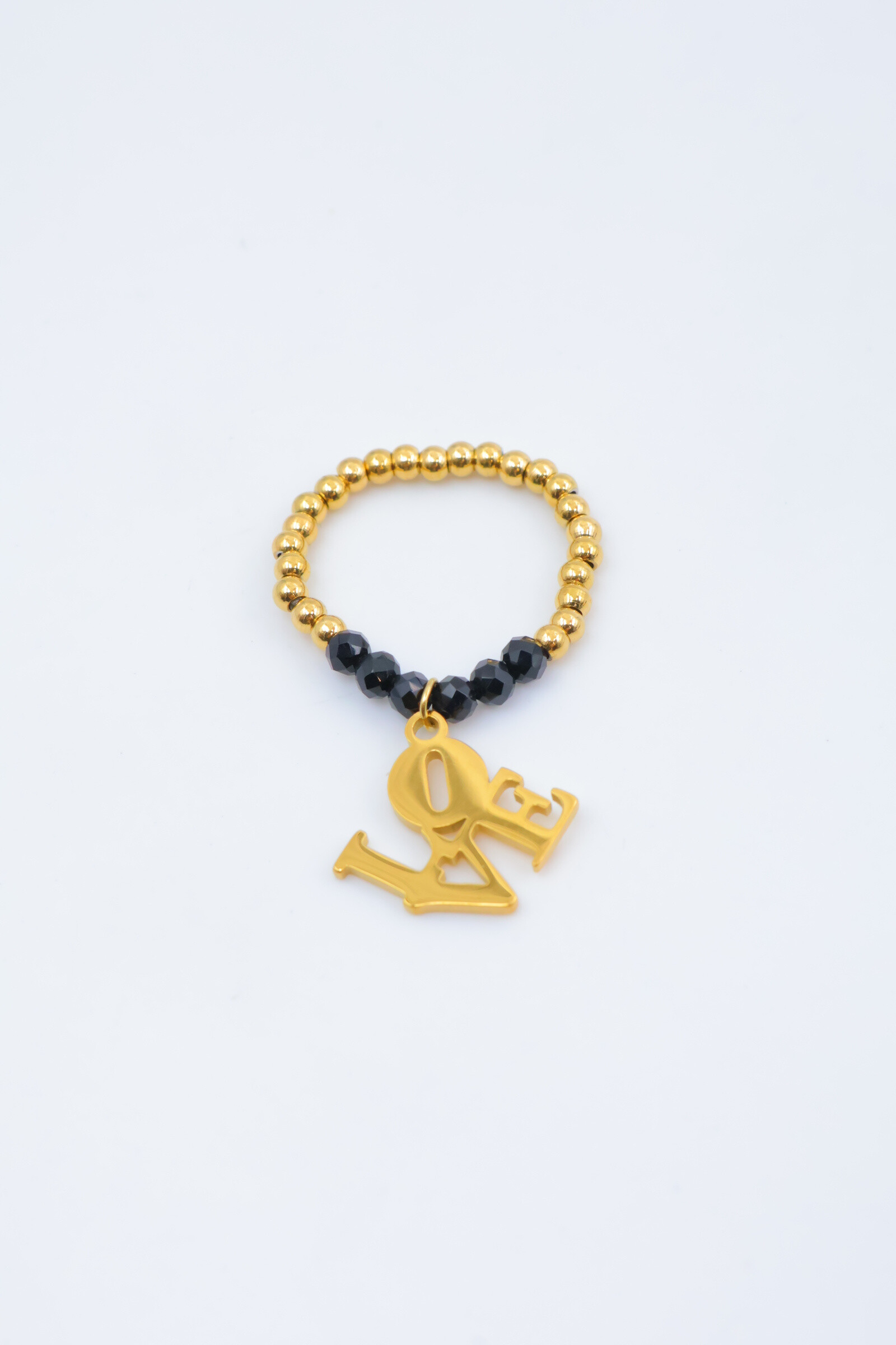 Mayorista Beli & Jolie - Anillo de acero inoxidable ajustable