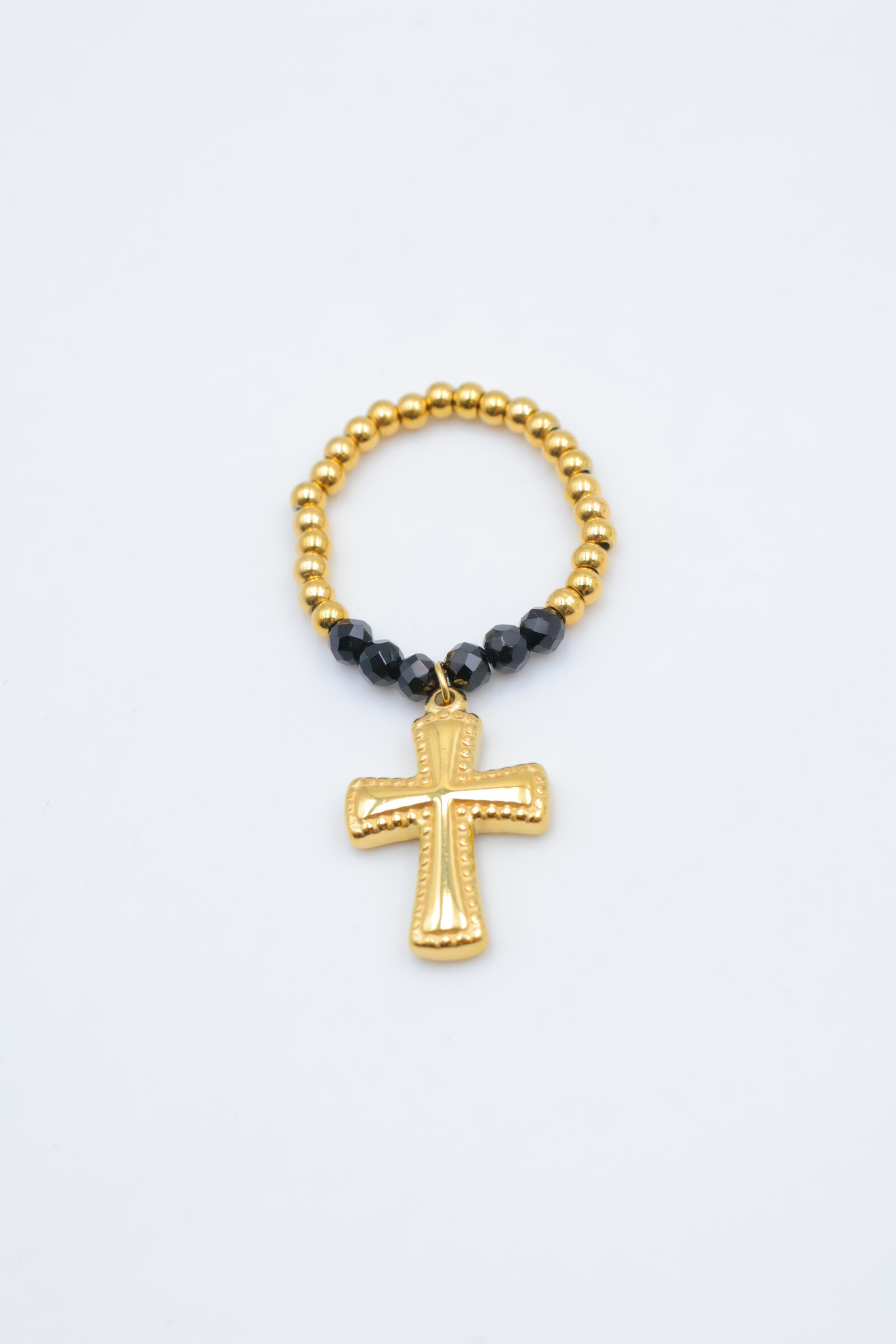 Mayorista Beli & Jolie - Anillo de acero inoxidable ajustable