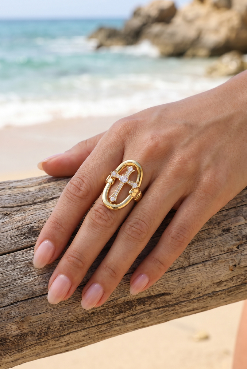 Grossiste Beli & Jolie - Bague en acier inoxydable