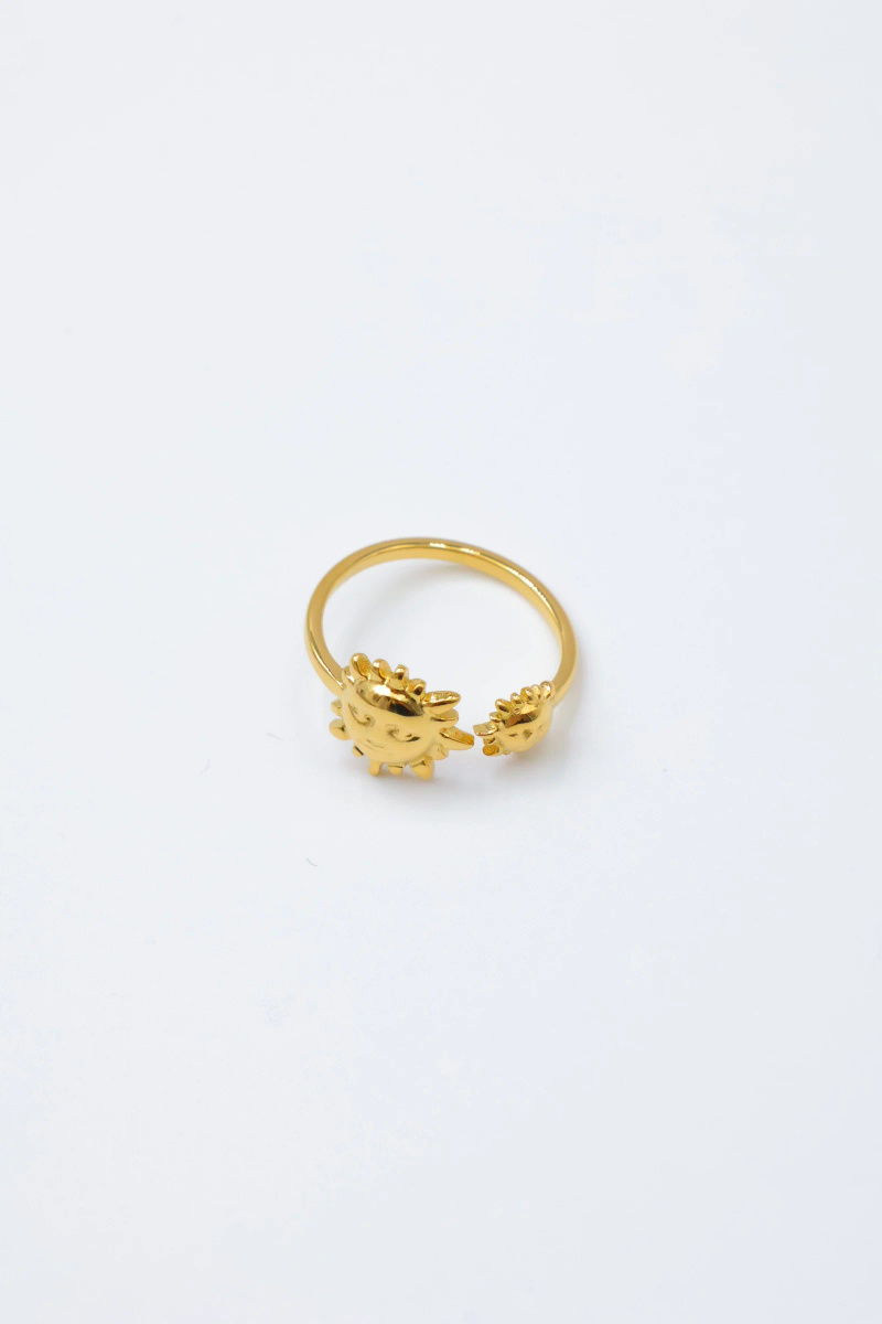 Mayorista Beli & Jolie - Anillo ajustable para el dedo del pie de acero inoxidable