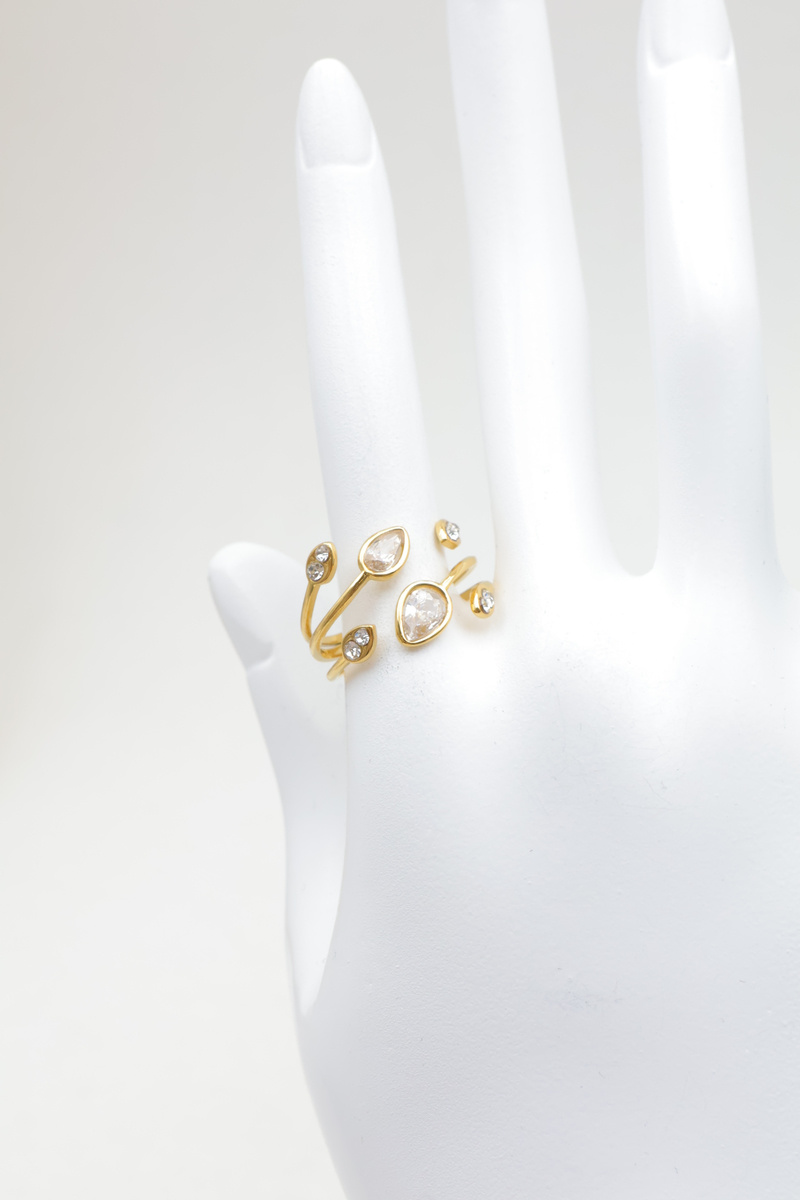 Grossiste Beli & Jolie - Bague en acier inoxydable