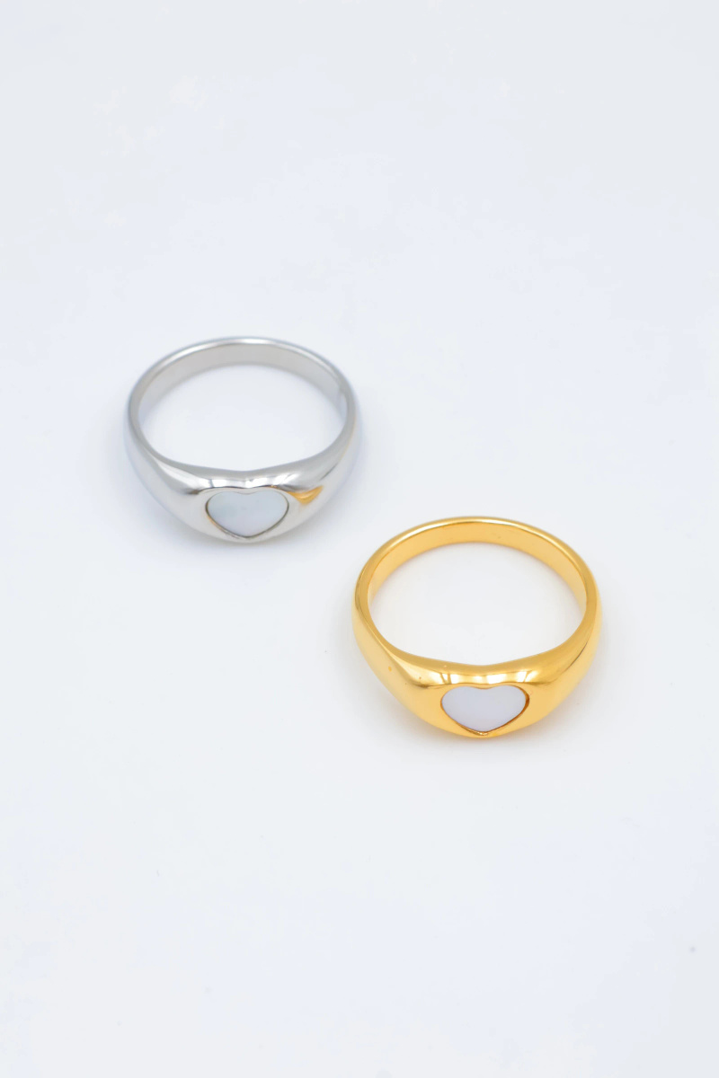 Wholesaler Beli & Jolie - Adjustable stainless steel ring