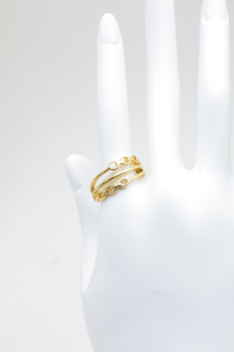 Grossiste Beli & Jolie - Bague en acier inoxydable