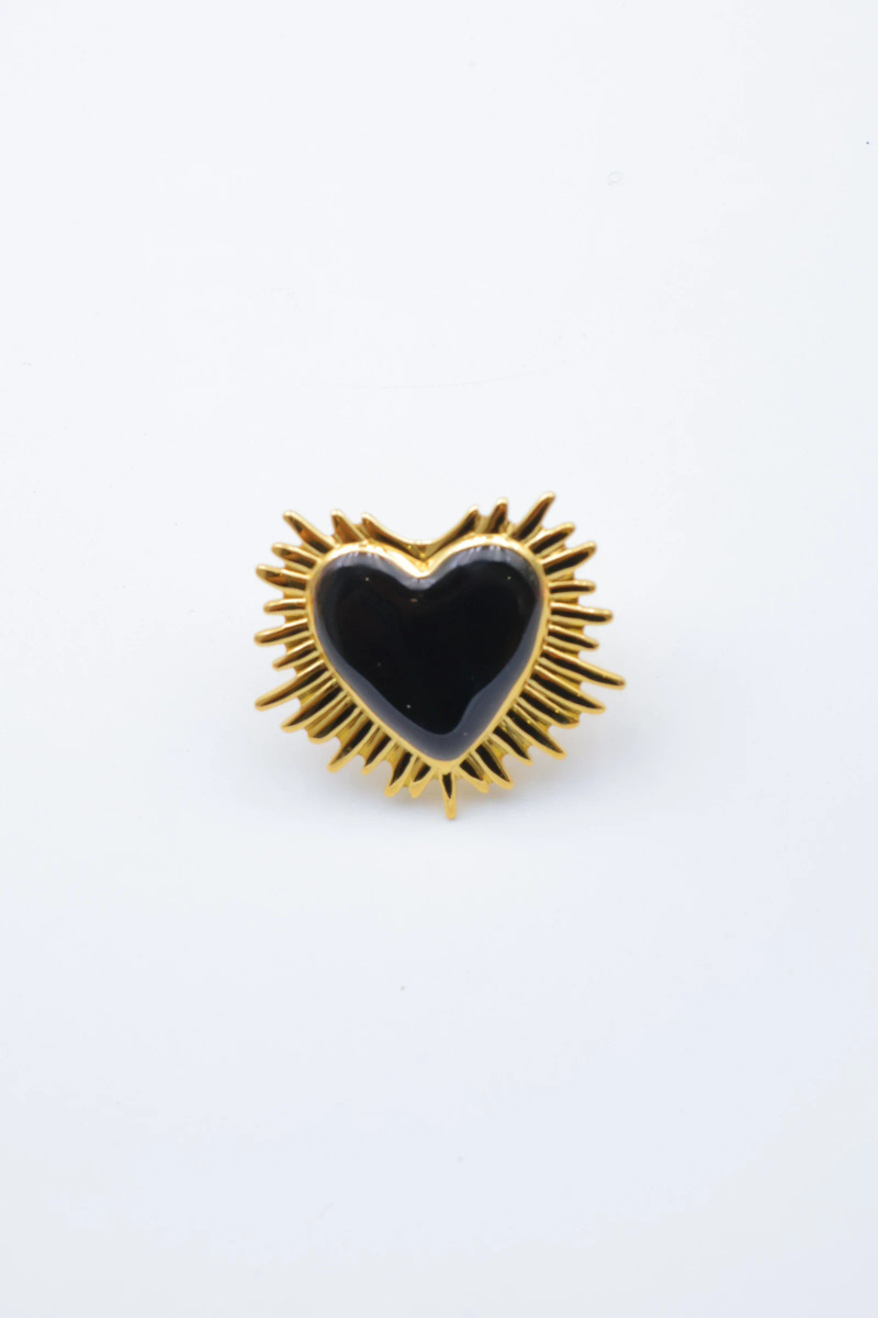 Mayorista Beli & Jolie - Anillo ajustable de acero inoxidable