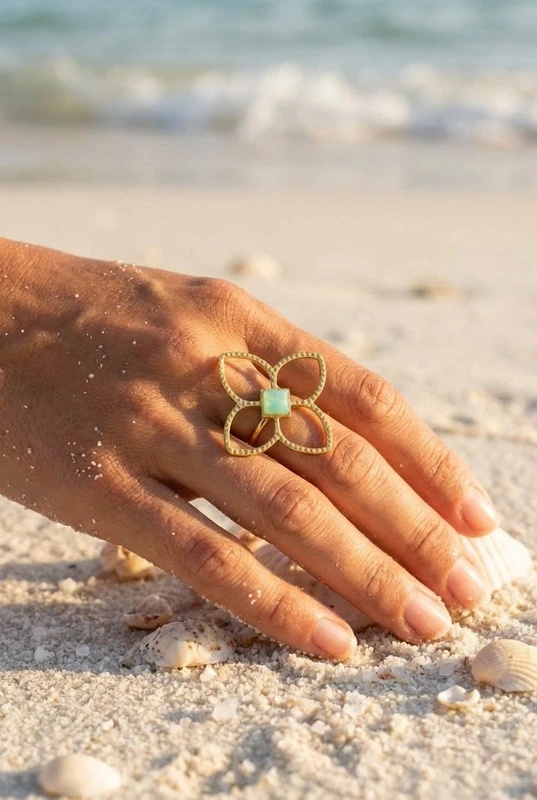 Grossiste Beli & Jolie - Bague en acier inoxydable ajustable