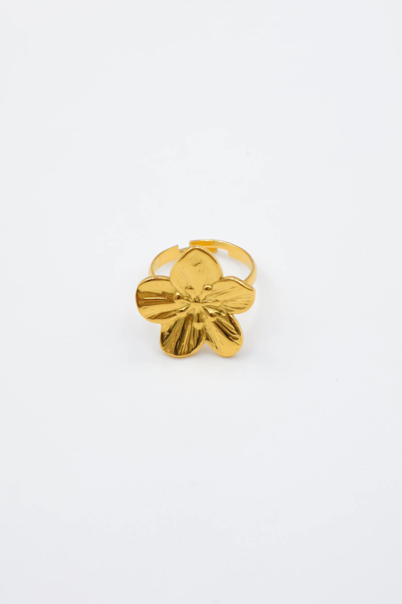 Mayorista Beli & Jolie - Anillo ajustable de acero inoxidable