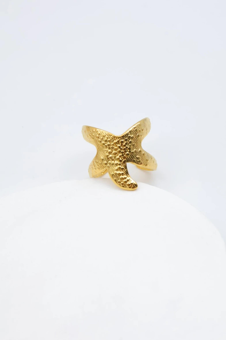 Mayorista Beli & Jolie - Anillo ajustable de acero inoxidable