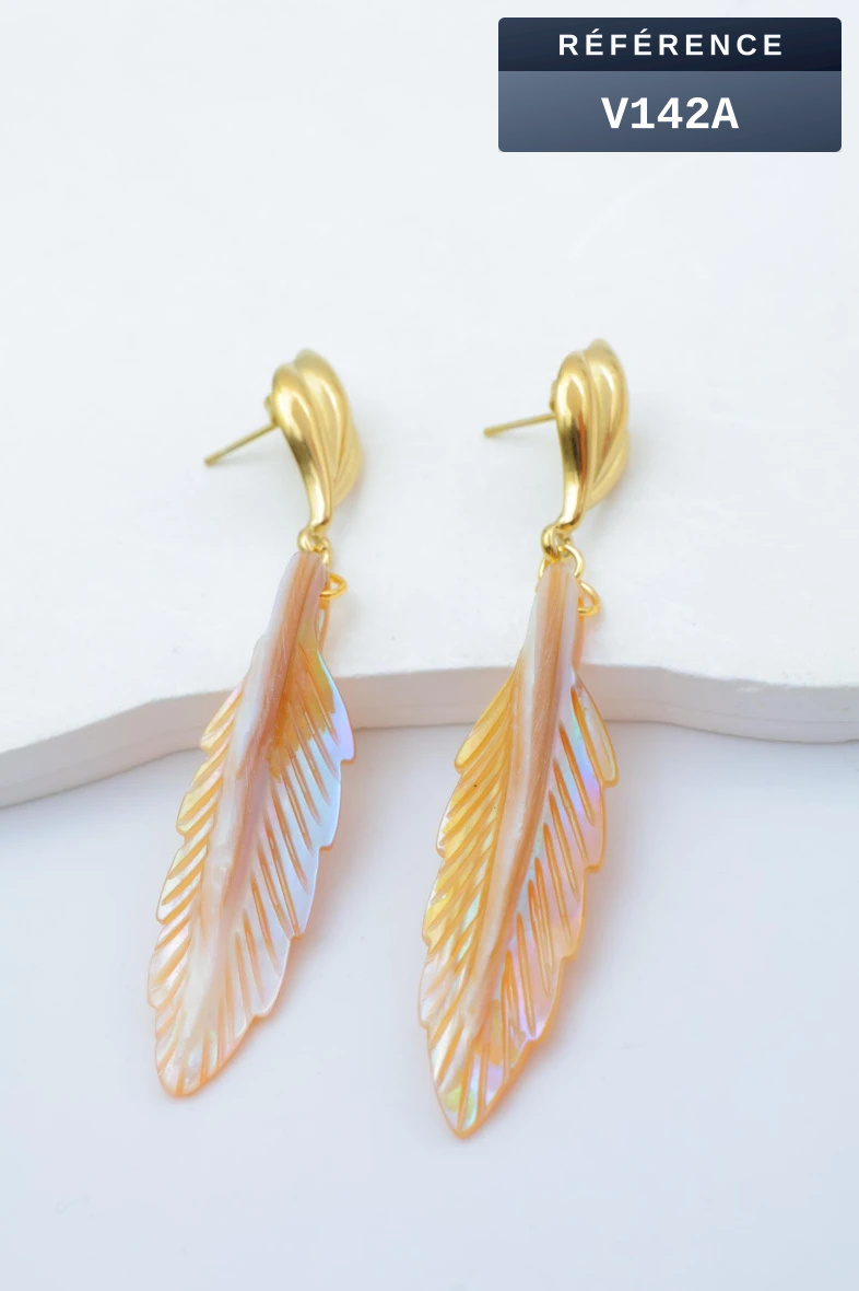 Grossiste Beli & Jolie - Boucles d'oreilles en acier inoxydable