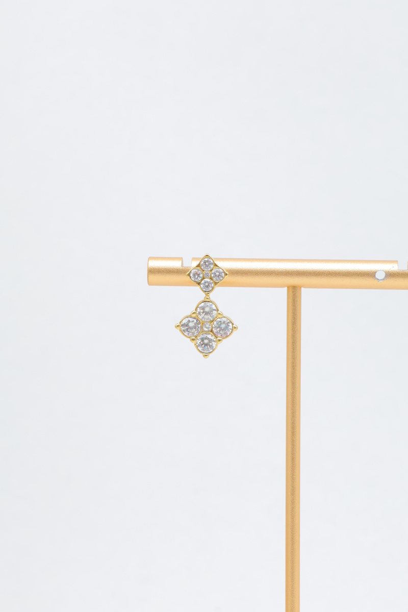 Grossiste Beli & Jolie - Boucles d'oreilles en acier inoxydable