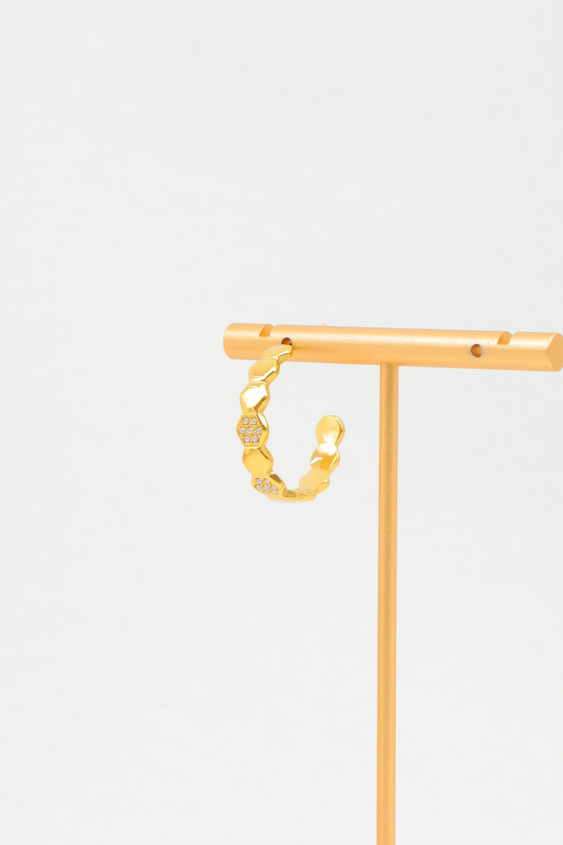 Grossiste Beli & Jolie - Boucles d'oreilles en acier inoxydable