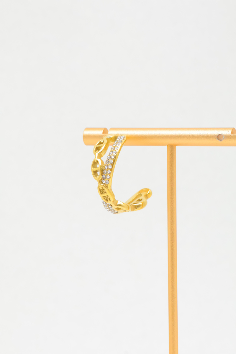 Grossiste Beli & Jolie - Boucles d'oreilles en acier inoxydable
