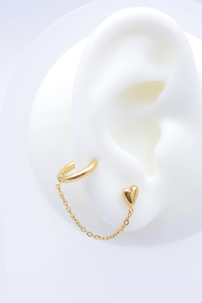 Grossiste Beli & Jolie - Boucles d'oreilles en acier inoxydable
