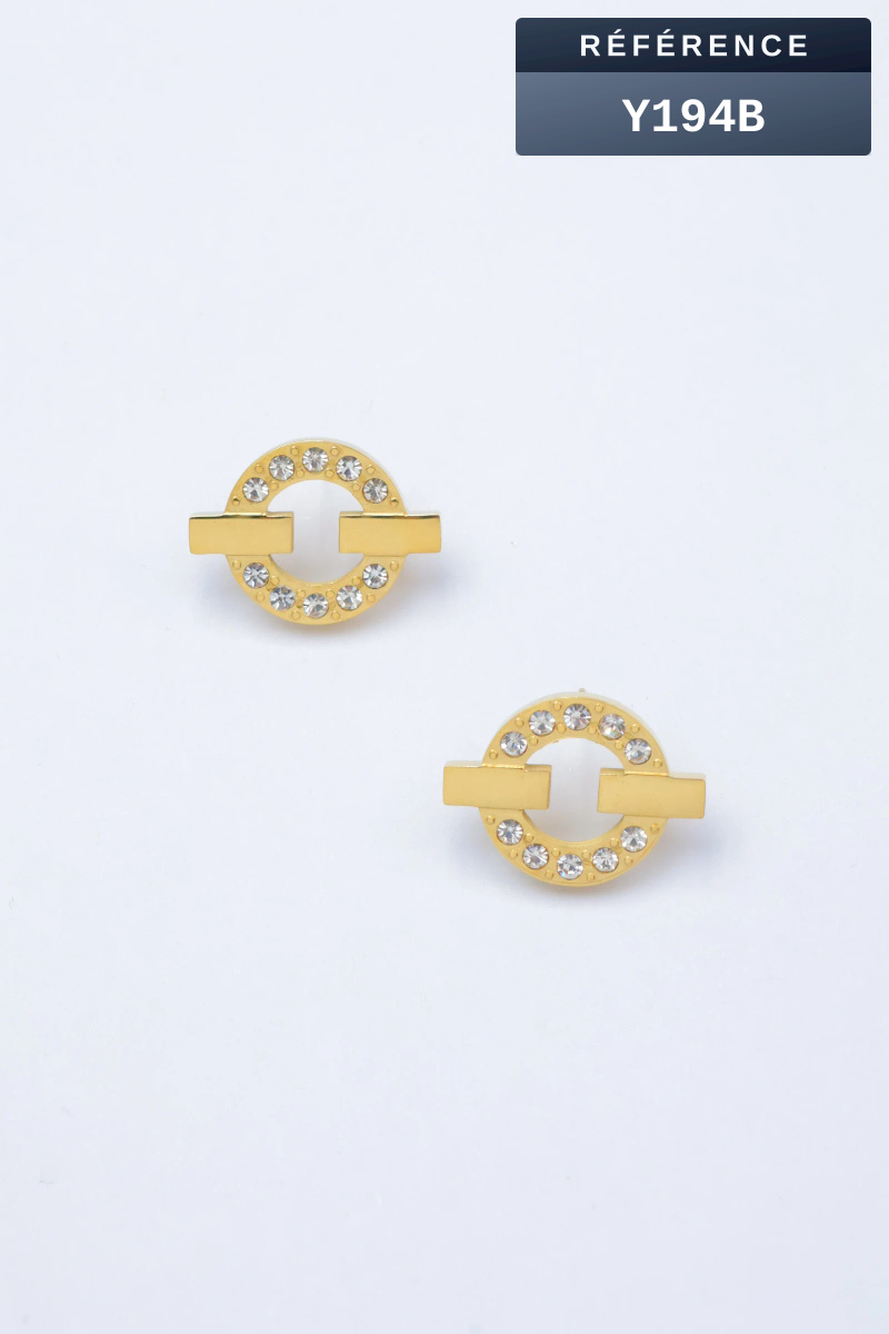 Grossiste Beli & Jolie - Boucles d'oreilles - Acier Inoxydable