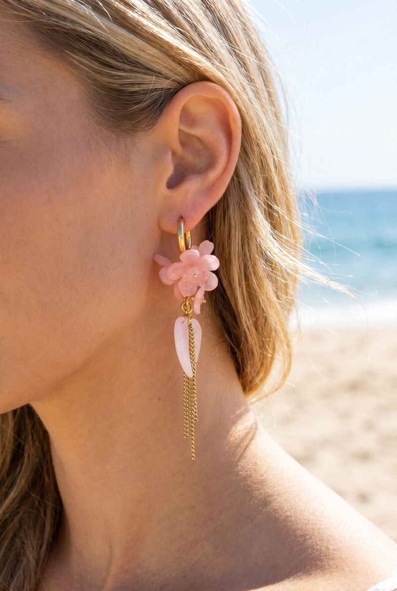 Grossiste Beli & Jolie - Boucles d'oreilles en acier inoxydable