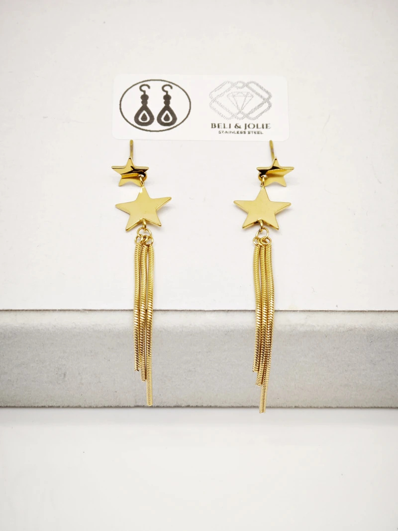 Mayorista Beli & Jolie - Pendientes de acero inoxidable