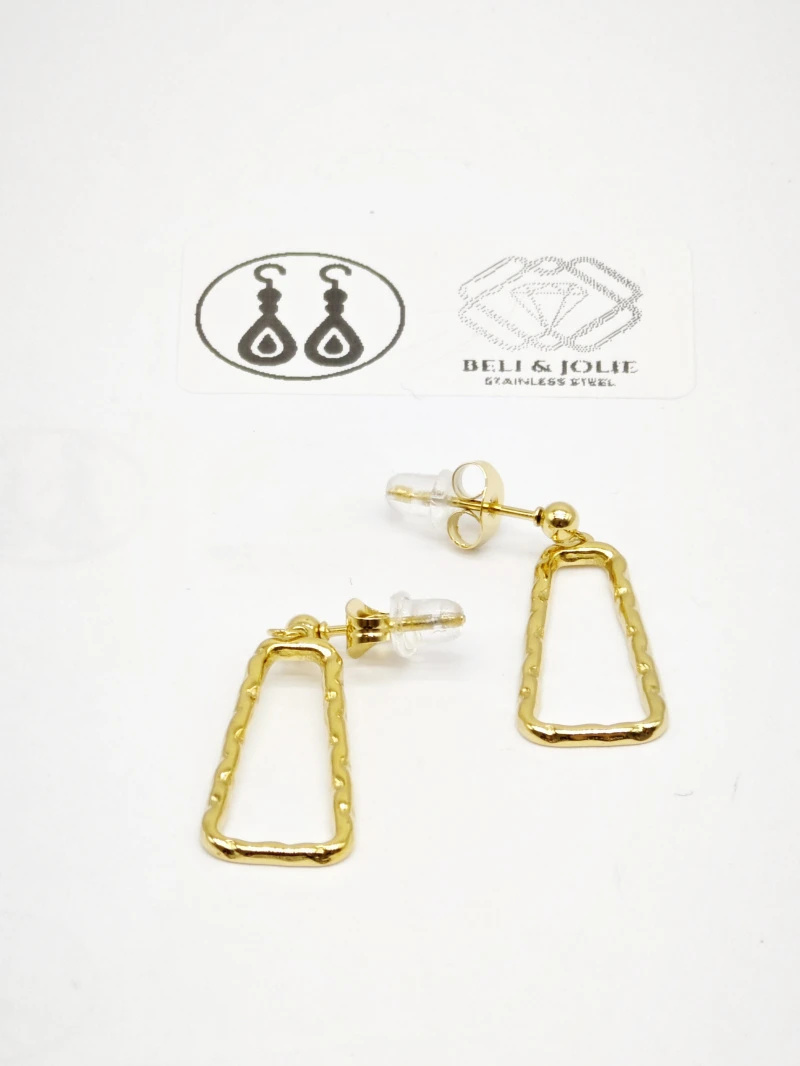 Grossiste Beli & Jolie - Boucles d'oreilles en acier inoxydable