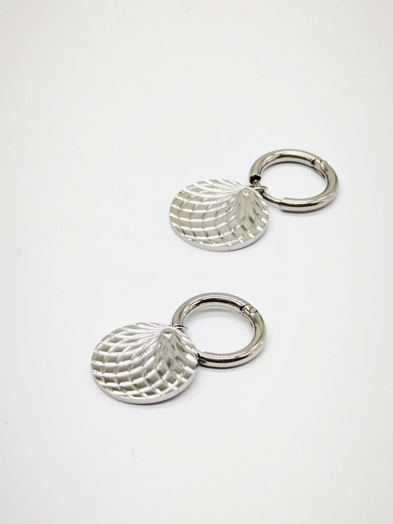 Grossiste Beli & Jolie - Boucles d'oreilles en acier inoxydable