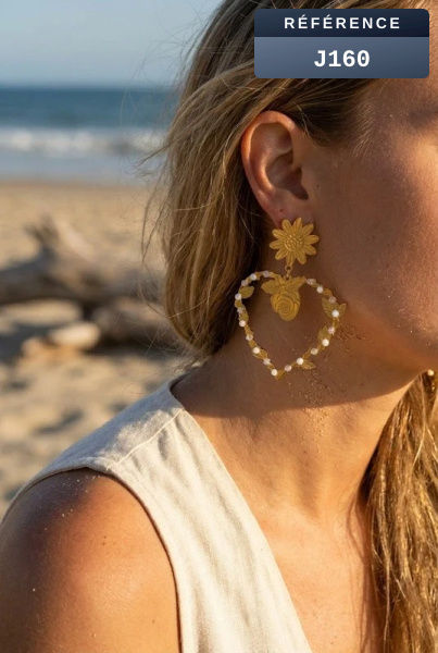 Wholesaler Beli & Jolie - Stainless steel earrings