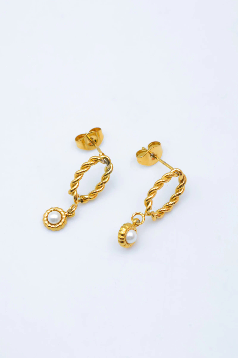 Grossiste Beli & Jolie - Boucles d'oreilles en acier inoxydable