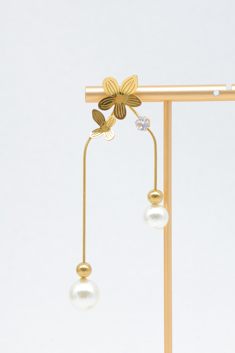 Grossiste Beli & Jolie - Boucles d'oreilles en acier inoxydable