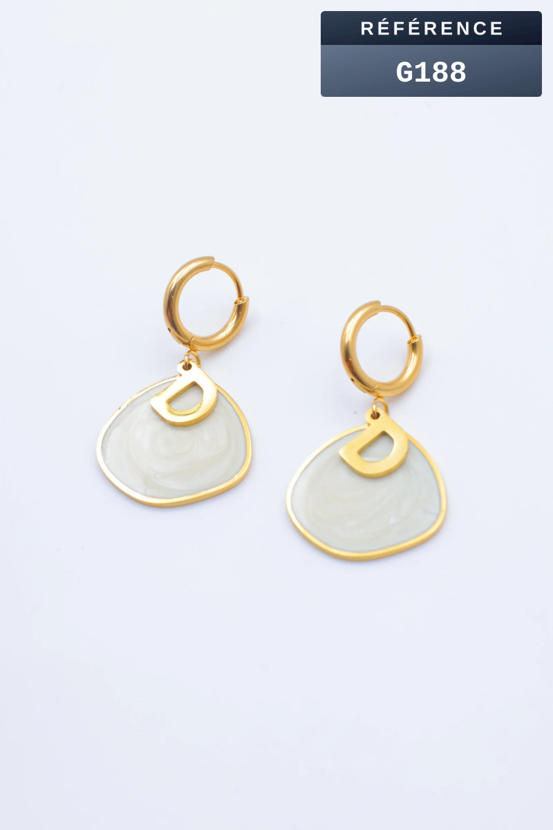 Grossiste Beli & Jolie - Boucles d'oreilles en acier inoxydable