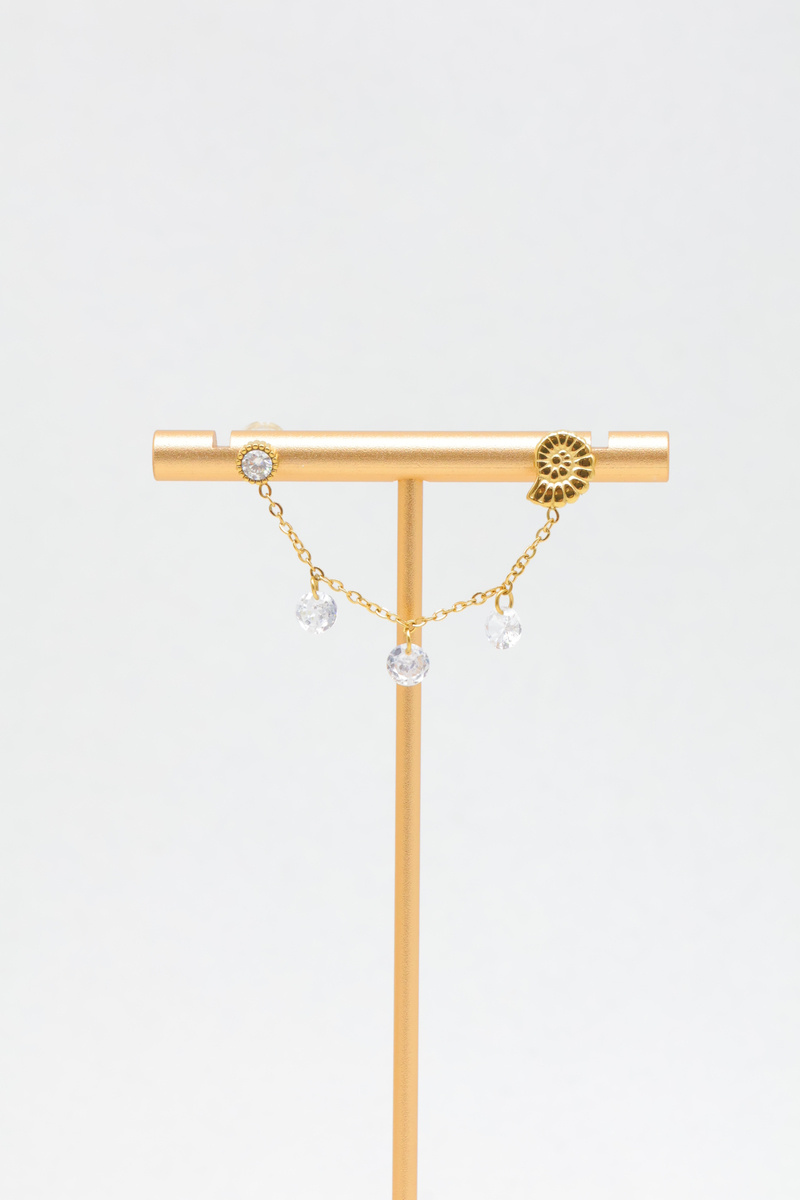 Grossiste Beli & Jolie - Boucles d'oreilles en acier inoxydable