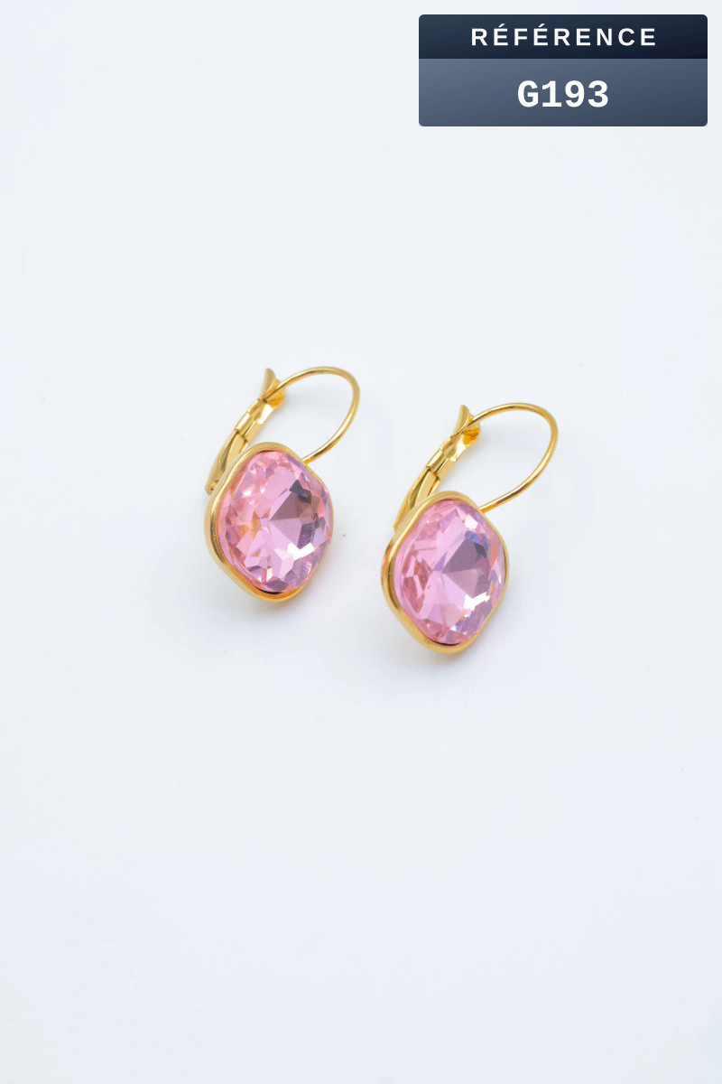 Grossiste Beli & Jolie - Boucles d'oreilles en acier inoxydable