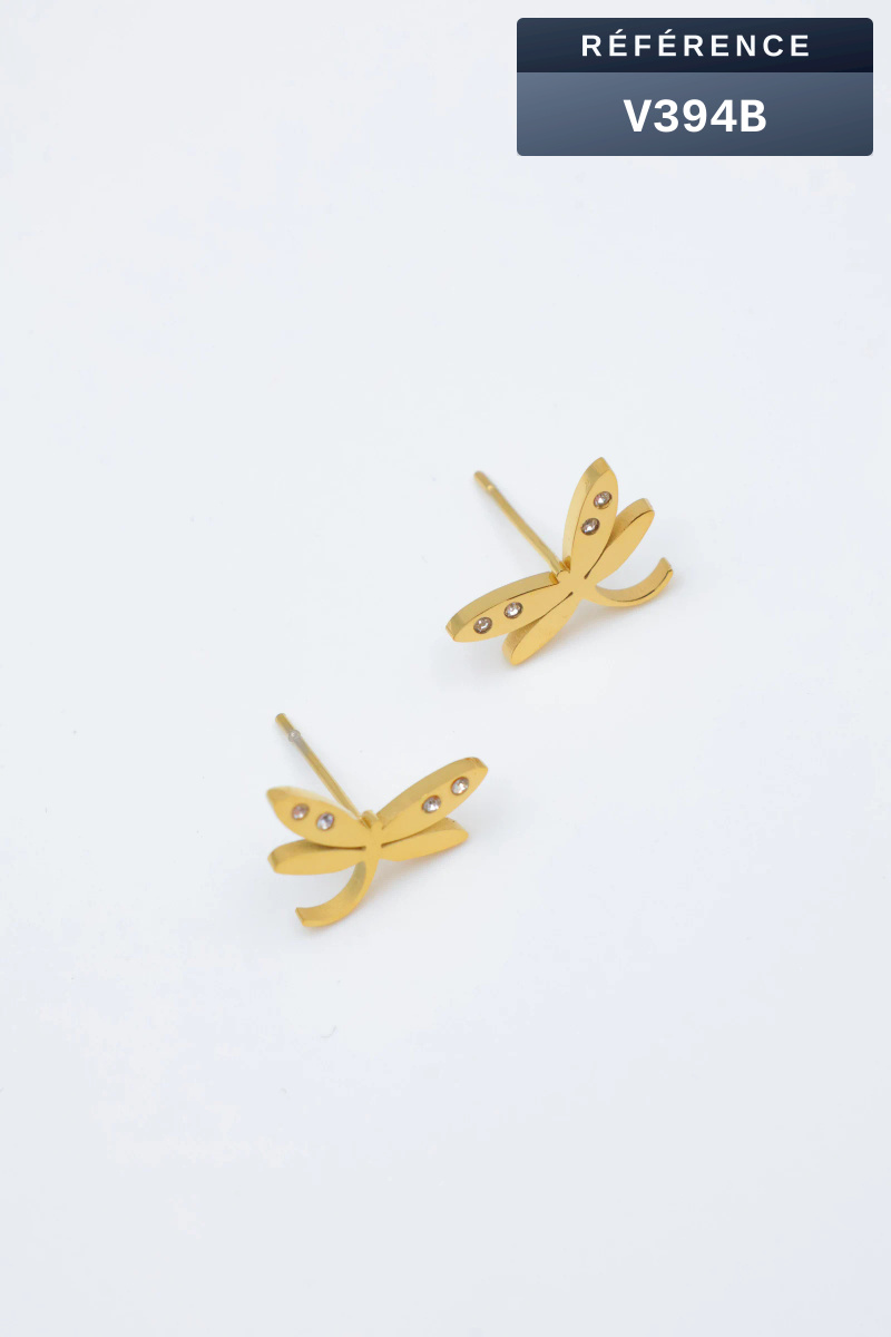 Grossiste Beli & Jolie - Boucles d'oreilles en acier inoxydable