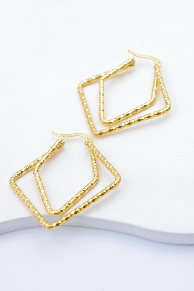 Mayorista Beli & Jolie - Pendientes de acero inoxidable