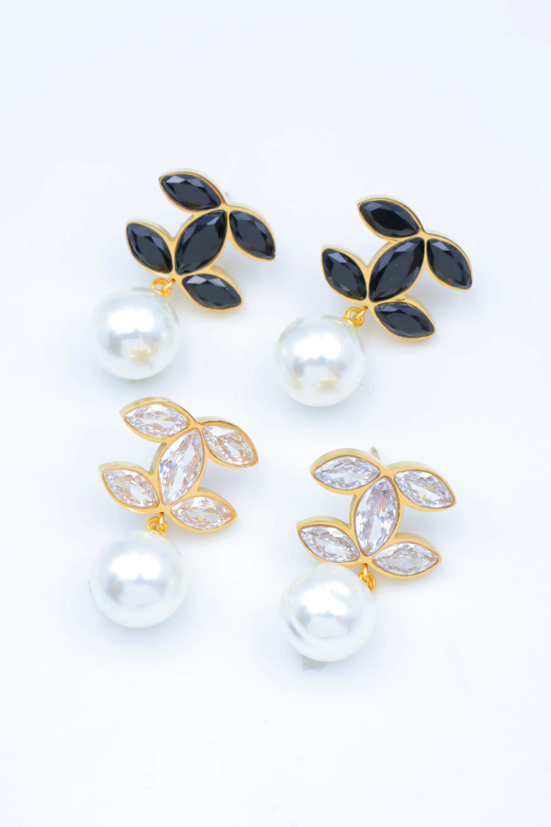 Grossiste Beli & Jolie - Boucles d'oreilles en acier inoxydable