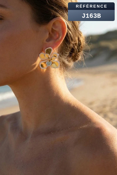 Grossiste Beli & Jolie - Boucles d'oreilles en acier inoxydable