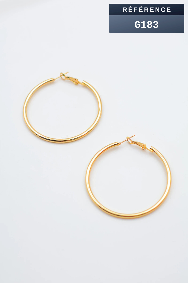 Grossiste Beli & Jolie - Boucles d'oreilles en acier inoxydable