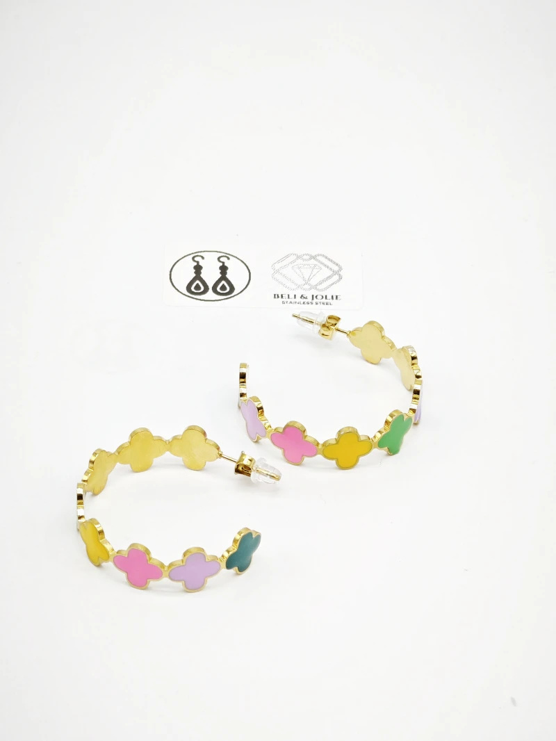 Mayorista Beli & Jolie - Pendientes de acero inoxidable
