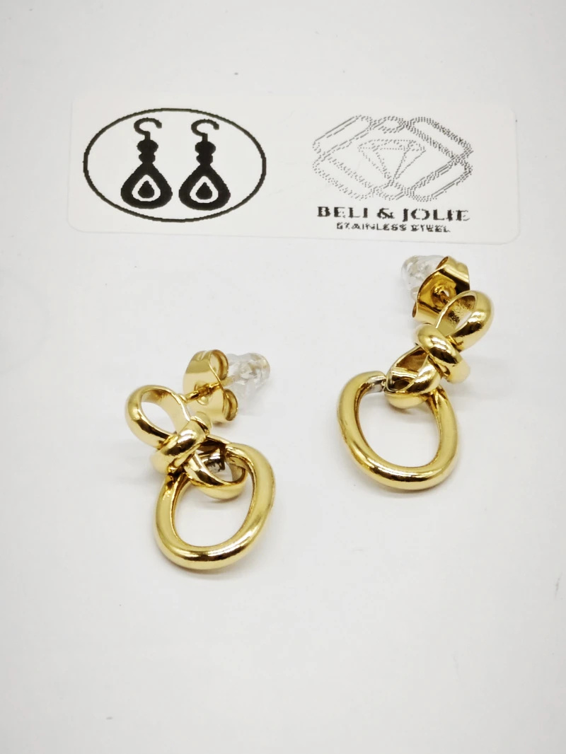 Grossiste Beli & Jolie - Boucles d'oreilles en acier inoxydable