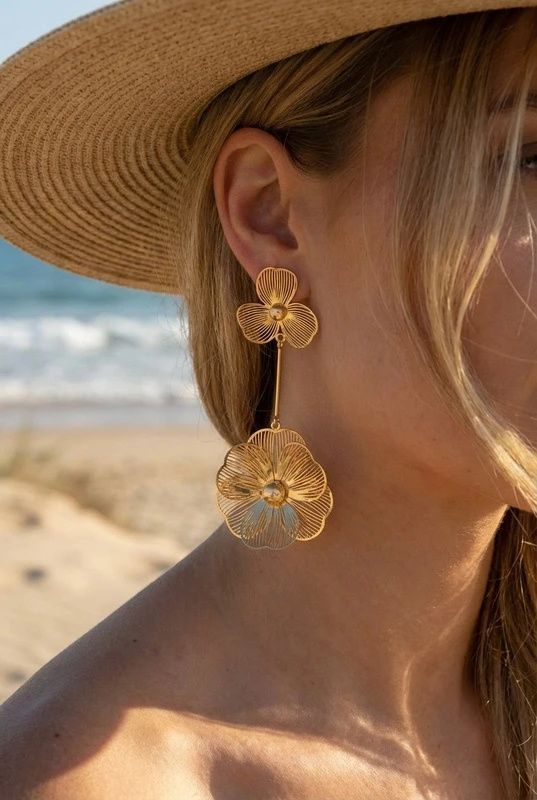 Grossiste Beli & Jolie - Boucles d'oreilles en acier inoxydable
