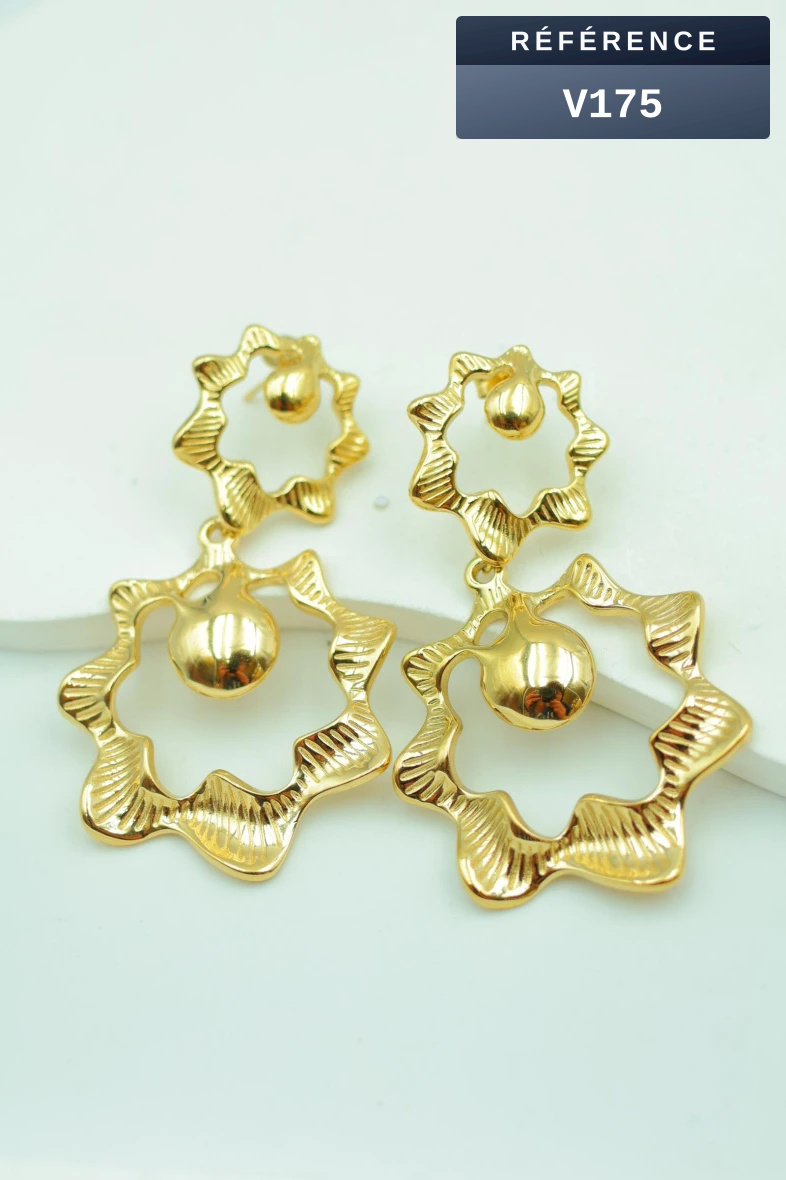 Wholesaler Beli & Jolie - Stainless steel earrings