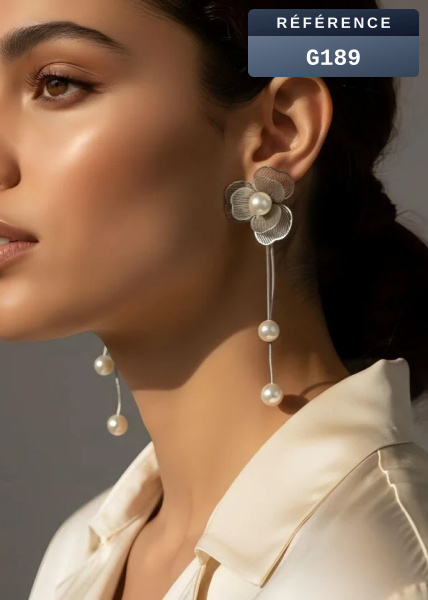 Grossiste Beli & Jolie - Boucles d'oreilles en acier inoxydable