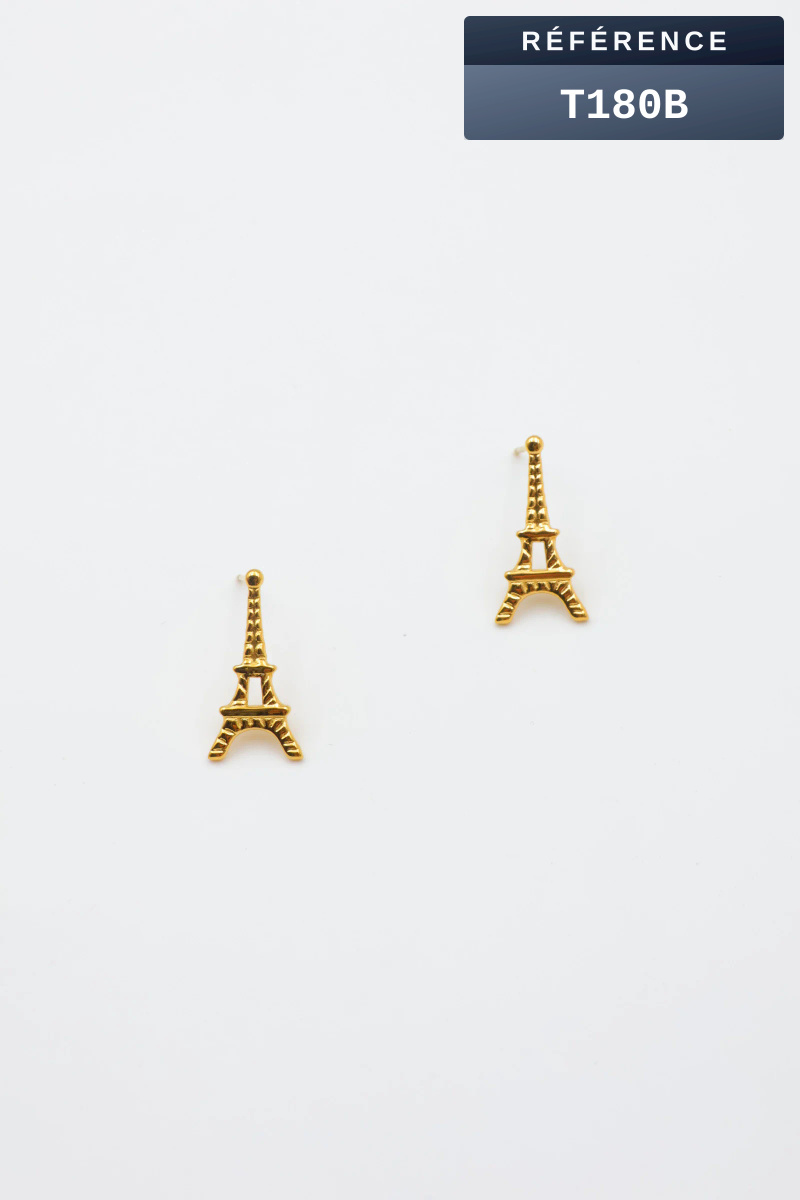 Grossiste Beli & Jolie - Boucles d'oreilles en acier inoxydable