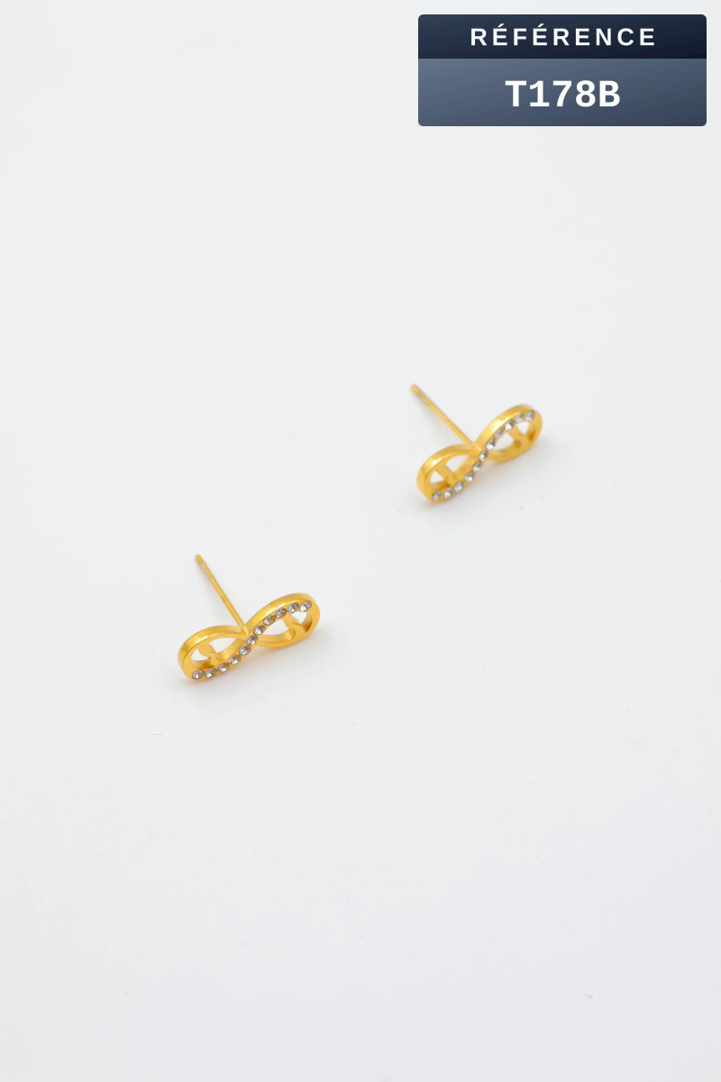 Grossiste Beli & Jolie - Boucles d'oreilles en acier inoxydable