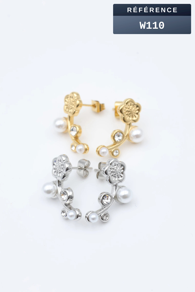 Wholesaler Beli & Jolie - Stainless steel earrings