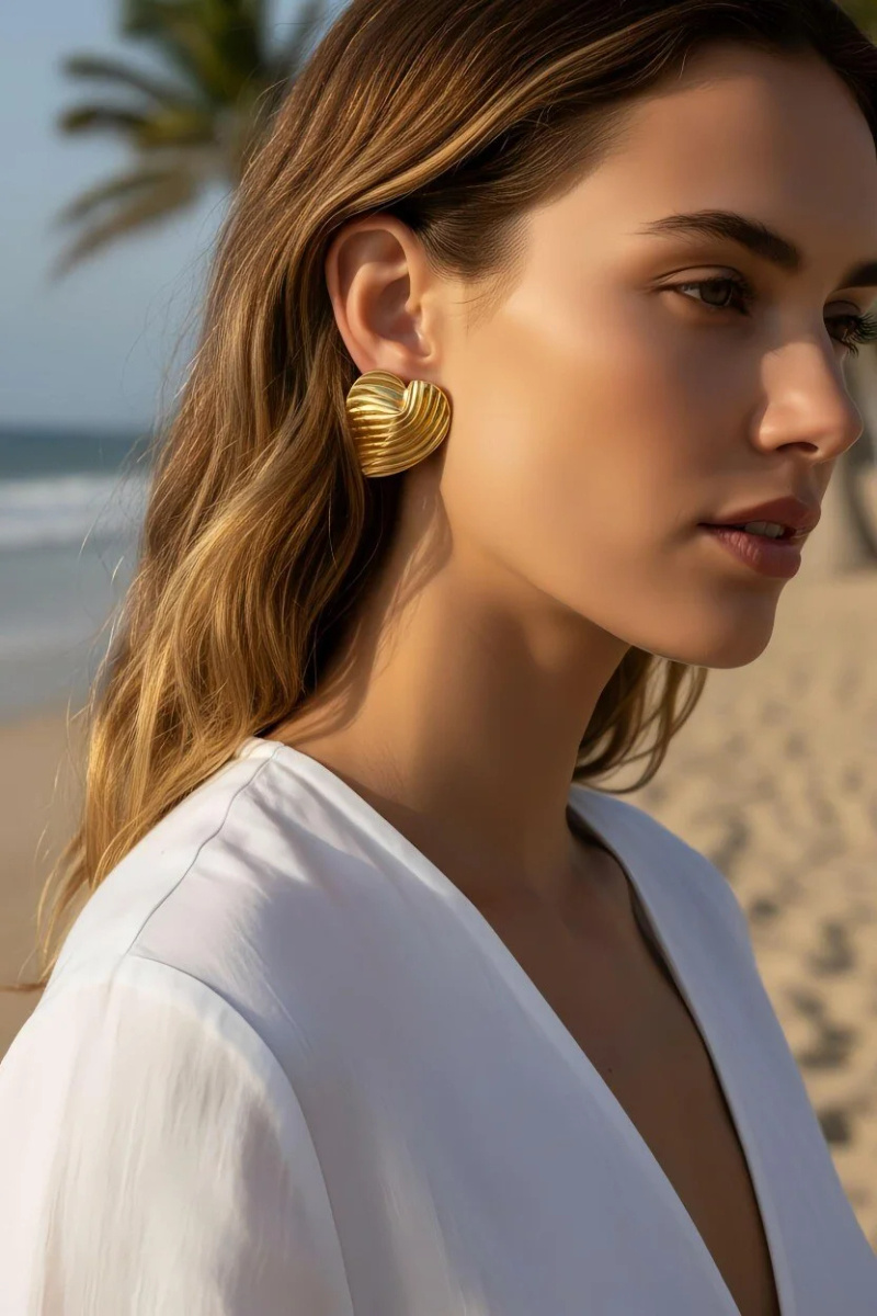 Grossiste Beli & Jolie - Boucles d'oreilles en acier inoxydable