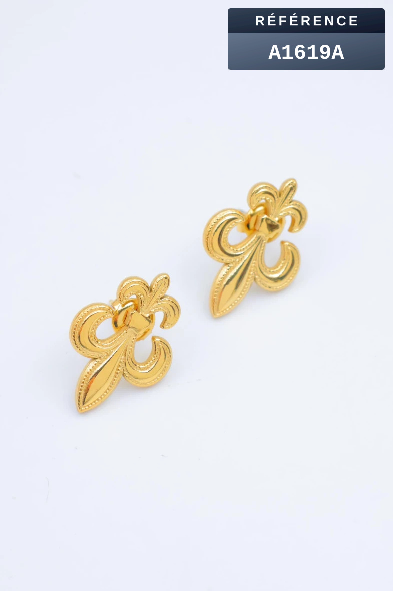 Grossiste Beli & Jolie - Boucles d'oreilles en acier inoxydable